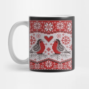 Bullfinchs Jacquard Mug